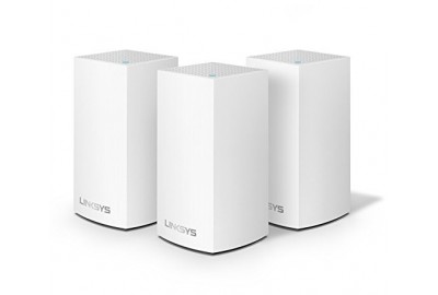Linksys WHW0303-UK Velop Intelligent Tri-Band AC6600 Whole Home Wi-Fi Mesh Extenders - 3-Pack